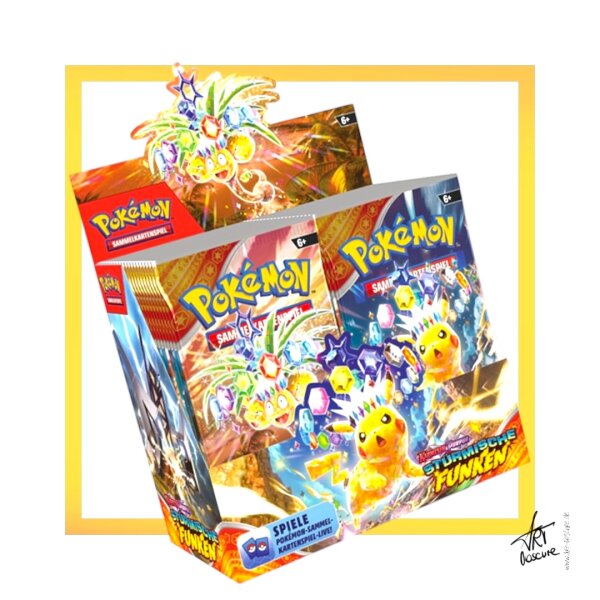 Pokémon - Booster - Karmesin & Purpur 08 - Stürmische Funken